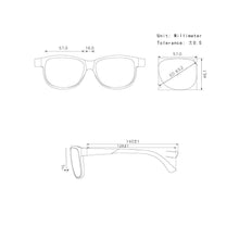 Laden Sie das Bild in den Galerie-Viewer, G3218 Sunglasses with Patterns
